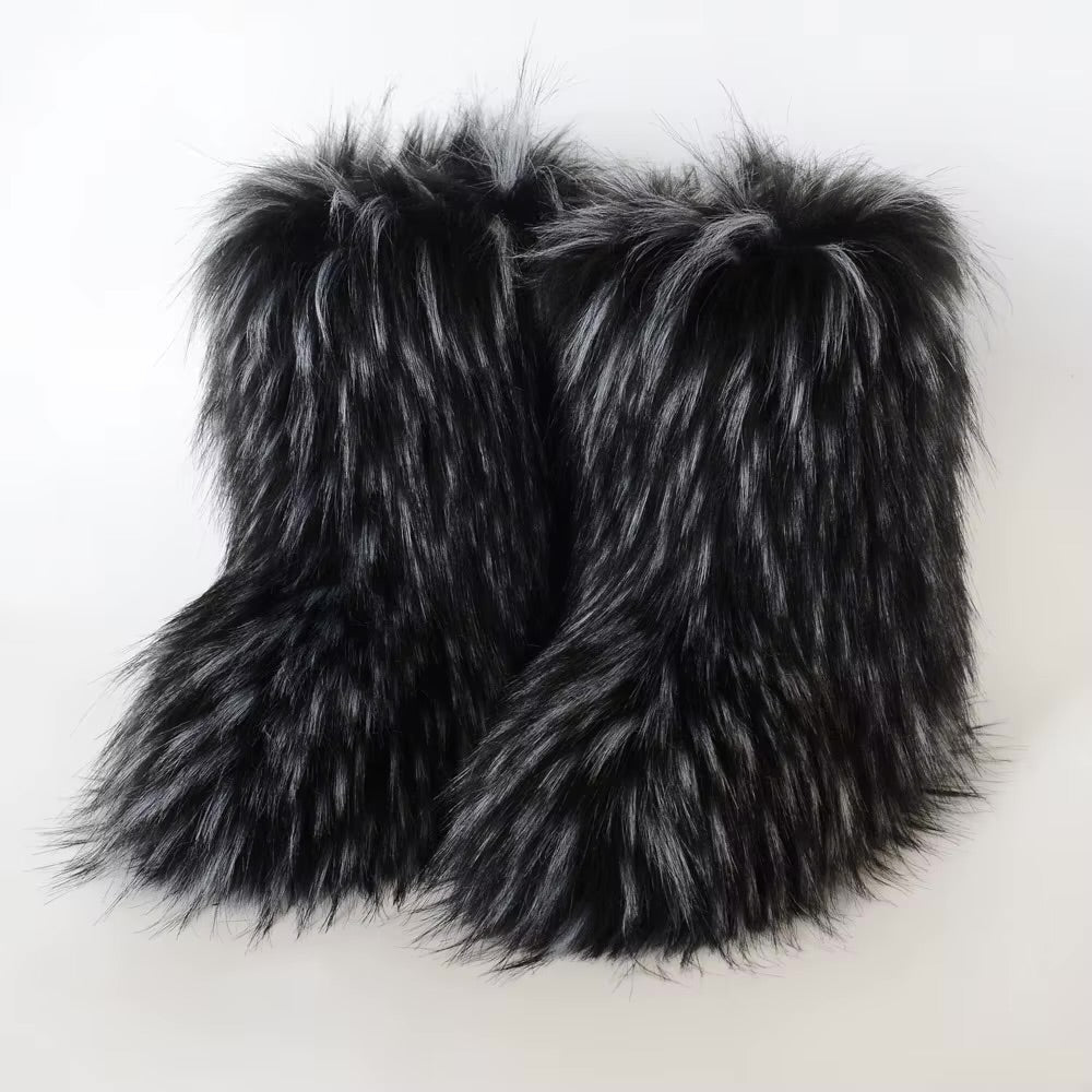 Bailee Boot - BLACK RABBIT