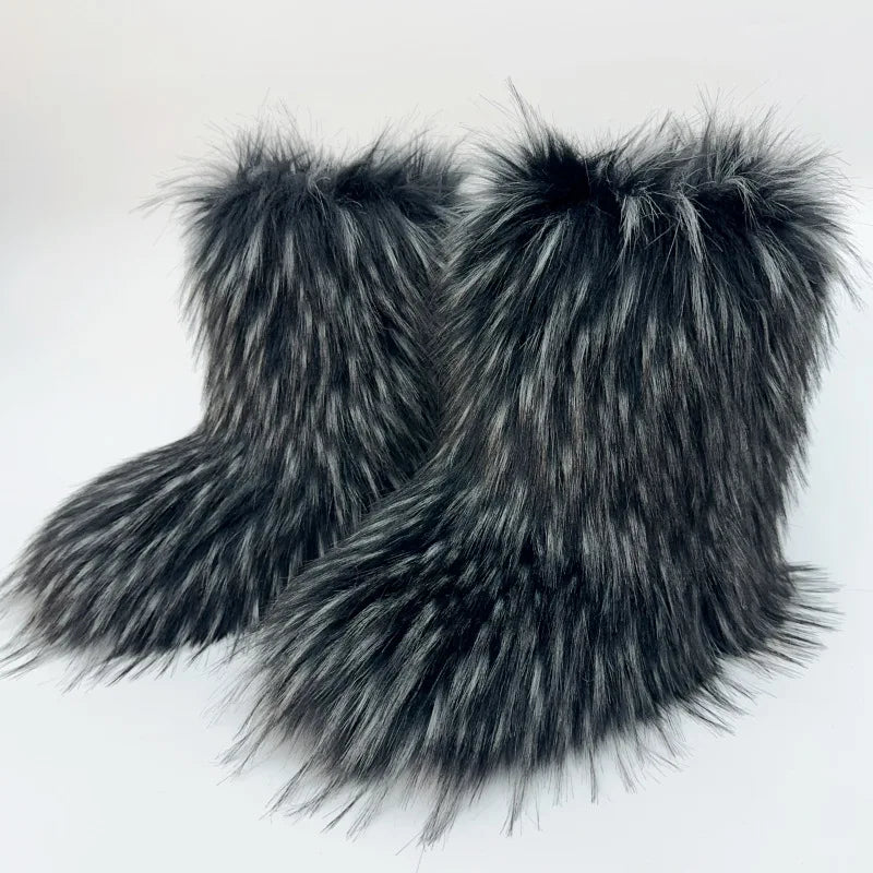 Bailee Boot - BLACK RABBIT